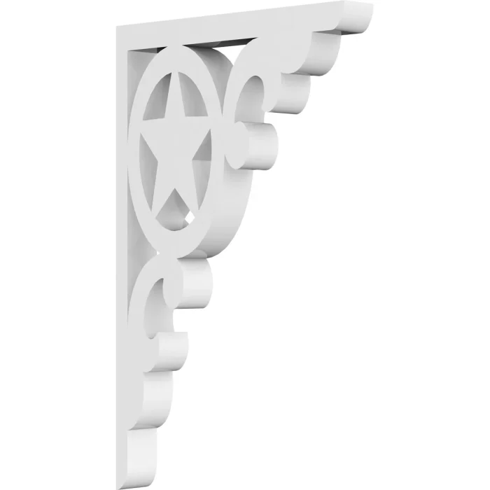 Ekena Millwork Austin Architectural Grade PVC Bracket