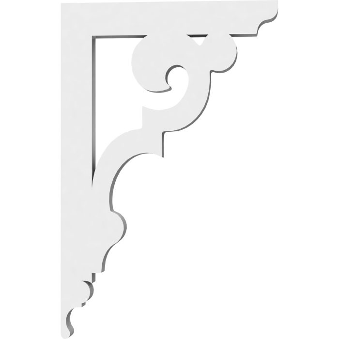 Ekena Millwork Preston Architectural Grade PVC Bracket - Image 3