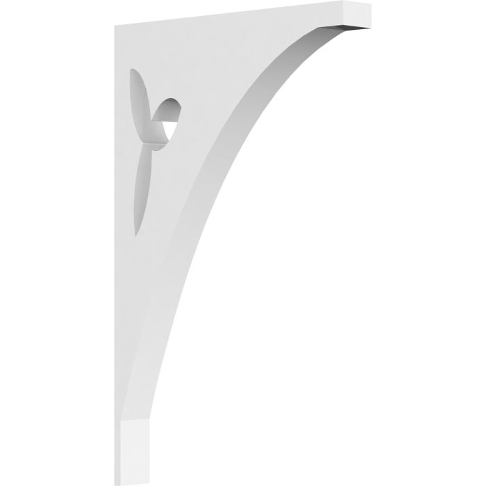 Ekena Millwork Naple Architectural Grade PVC Bracket