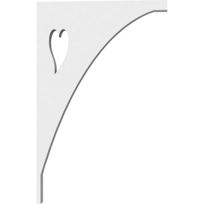 Ekena Millwork Winston Architectural Grade PVC Bracket - Image 3