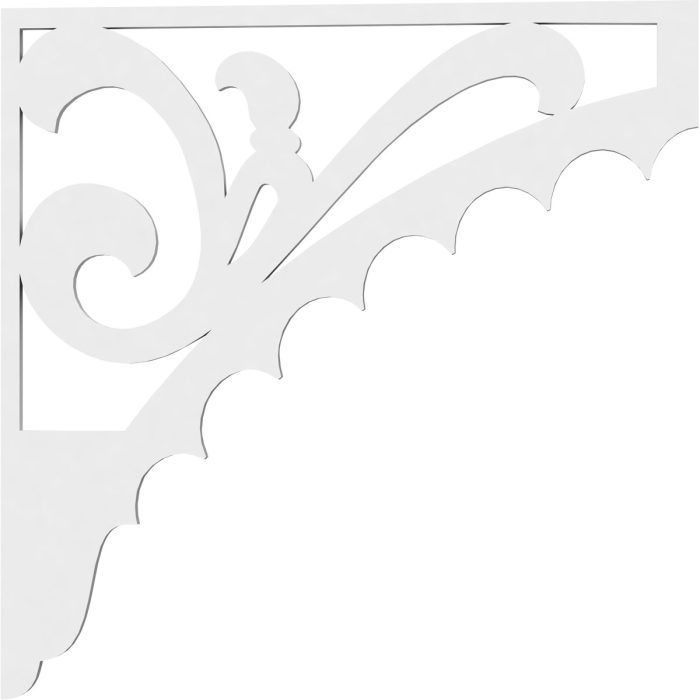 Ekena Millwork Genova Architectural Grade PVC Brackets - Image 3