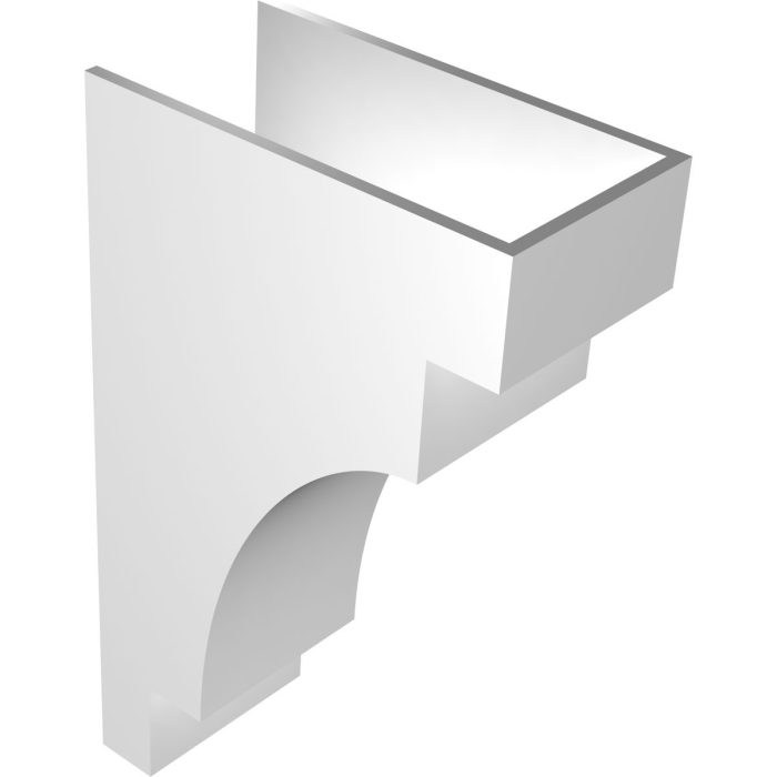 Ekena Millwork Mediterranean Architectural Grade PVC Corbel - Image 5