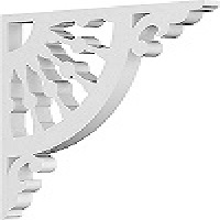 Ekena Millwork Wagon Wheel Architectural Grade PVC Brackets