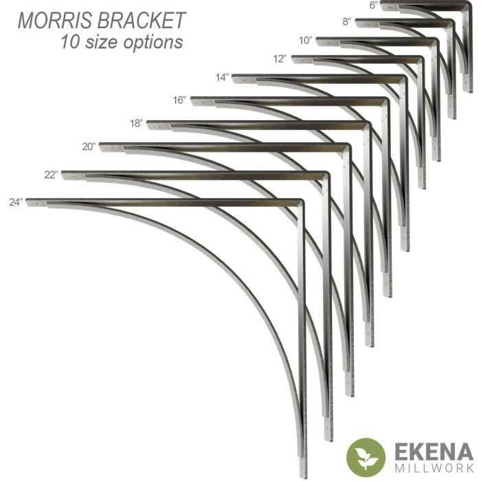 Ekena Millwork Morris Steel Bracket - Image 2