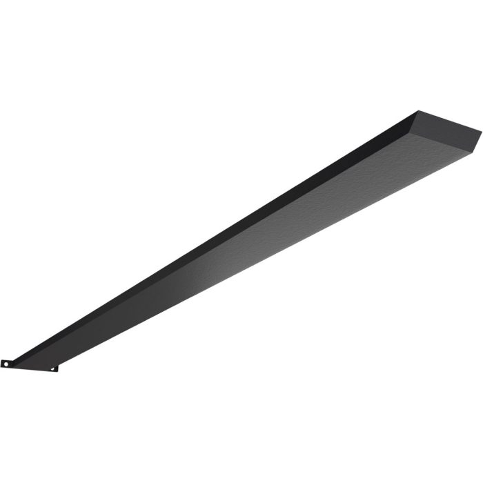 Ekena Millwork 2 1/2"W x 18"D Countertop Island Steel Bracket, Powder Coated Black - Image 10