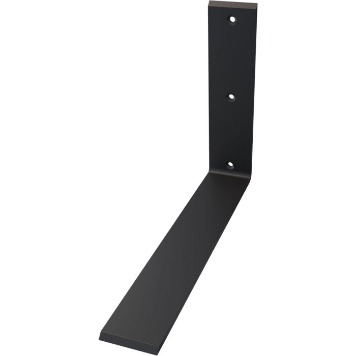 Ekena Millwork Powder Coated Black Countertop Support Steel Bracket - Image 3