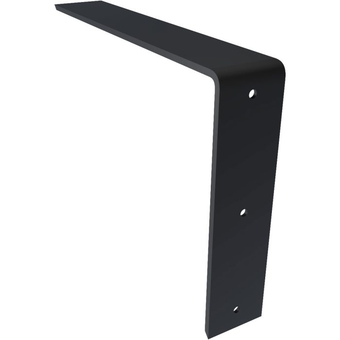 Ekena Millwork Powder Coated Black Countertop Support Steel Bracket - Image 5