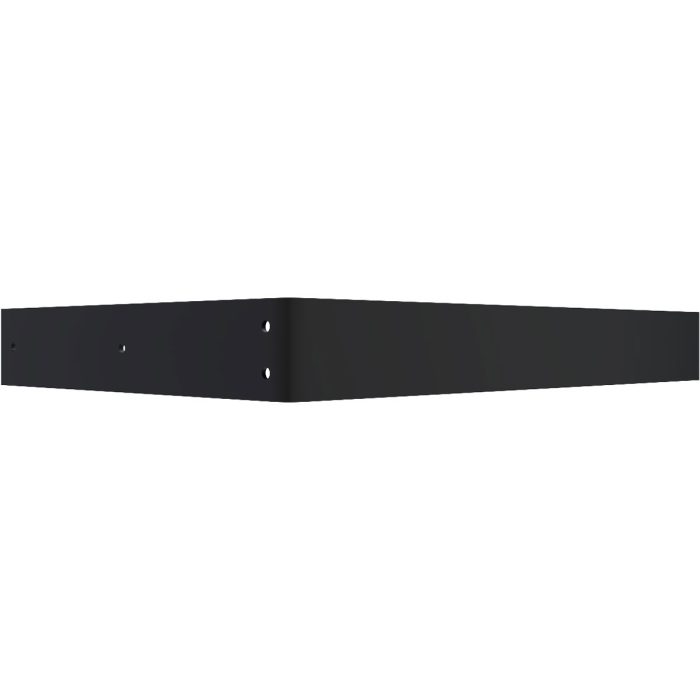 Ekena Millwork Powder Coated Black Countertop Support Steel Bracket w/ Gusset - Image 9