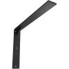 Countertop Support Steel Bracket w/ Gusset