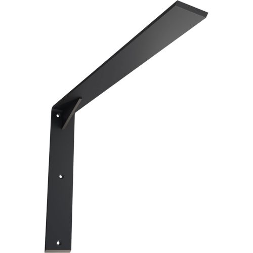 Countertop Support Steel Bracket w/ Gusset