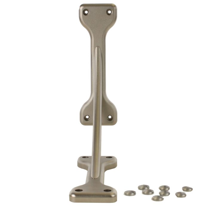 Asigma Designs  2 1/2"W x 10"D x 10"H Orion Satin Nickel Aluminum Bracket - Image 10