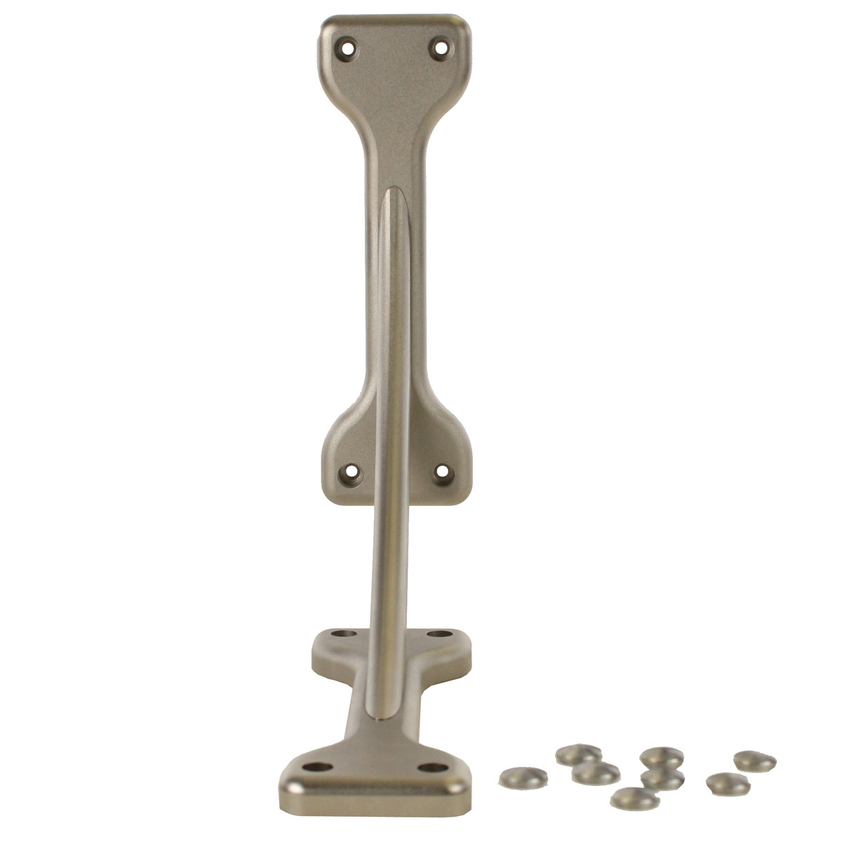 Asigma Designs  2 1/2"W x 10"D x 10"H Orion Satin Nickel Aluminum Bracket - Image 10
