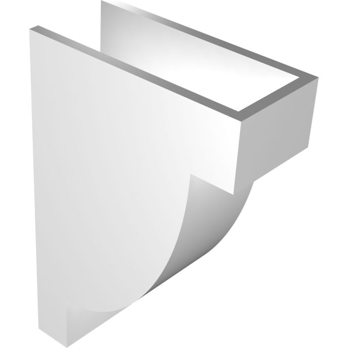 Ekena Millwork Alpine Architectural Grade PVC Corbel - Image 5