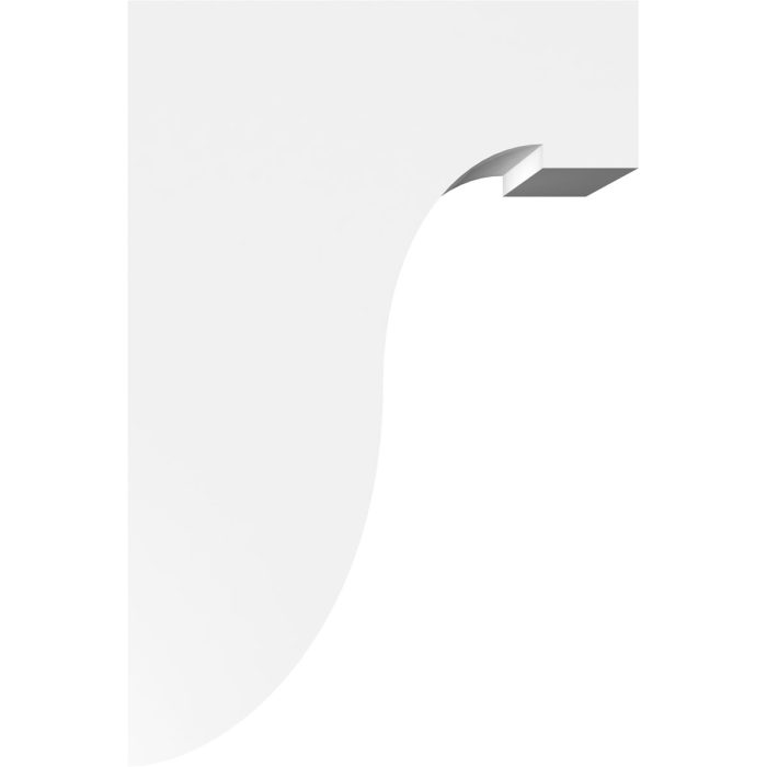 Ekena Millwork Del Monte Architectural Grade PVC Corbel - Image 3