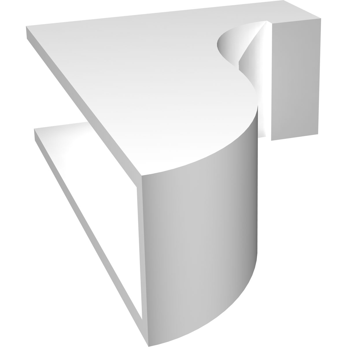 Ekena Millwork Del Monte Architectural Grade PVC Corbel - Image 6