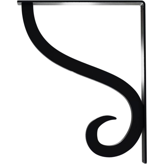 BKTM01X12X15SAS, Millwork Ashford Single, Wrought Iron Bracket - Image 5