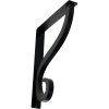 Ekena Millwork Ashford Single, Wrought Iron Bracket