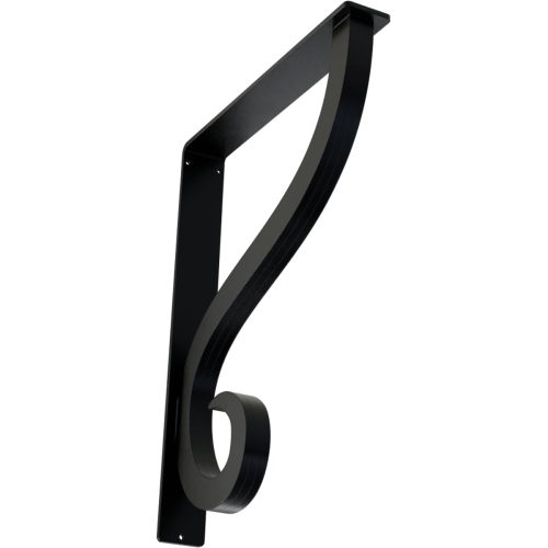 Ekena Millwork Ashford Single, Wrought Iron Bracket