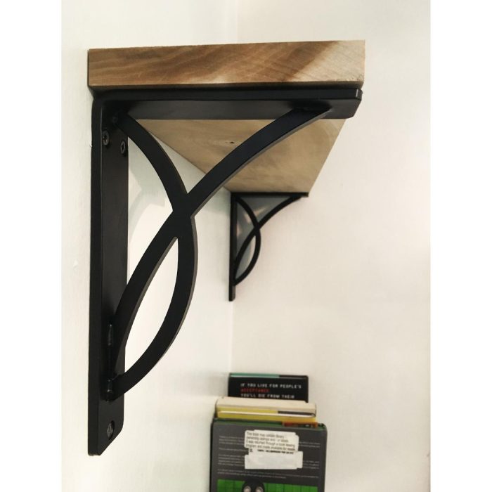 Ekena Millwork Miller Wrought Iron Bracket - Image 2