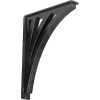 Ekena Millwork Nevio Wrought Iron Bracket