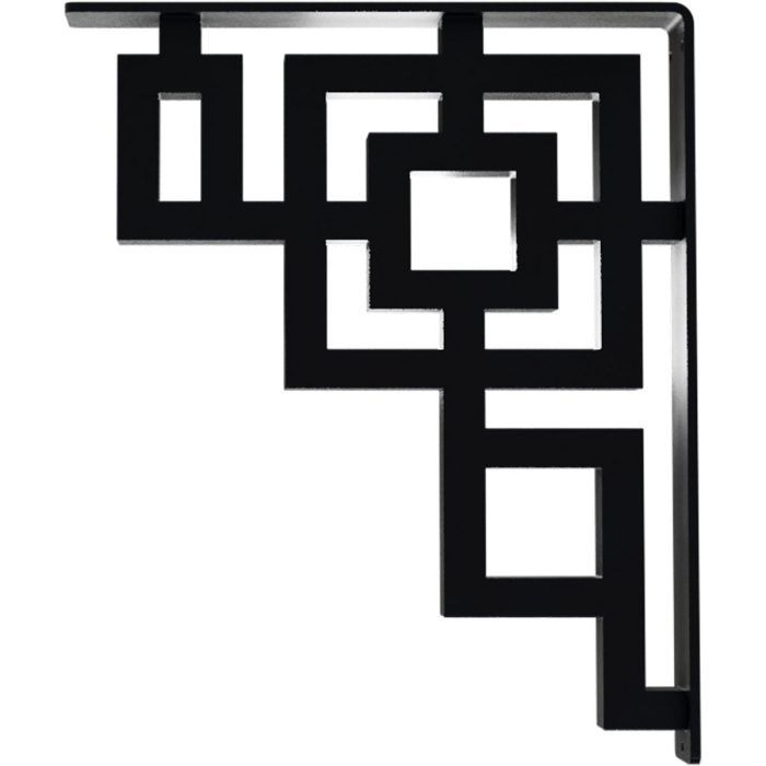 Ekena Millwork Eris Wrought Iron Bracket - Image 4