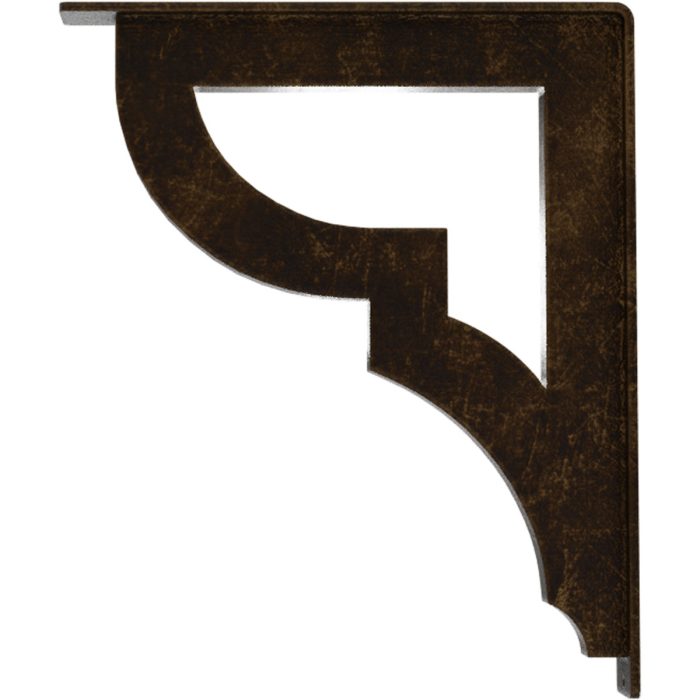 Ekena Millwork Bradford Wrought Iron Bracket - Image 3