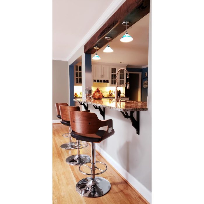 Ekena Millwork Damon Wrought Iron Bracket - Image 5