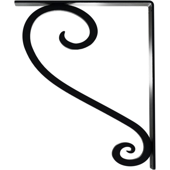Ekena Millwork Edwards Wrought Iron Bracket - Image 7