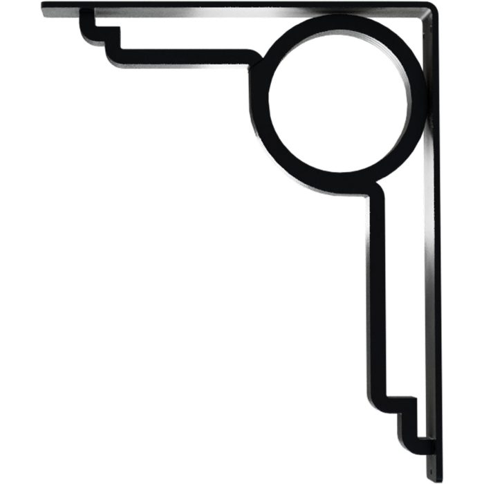 Ekena Millwork Maria Wrought Iron Bracket - Image 5