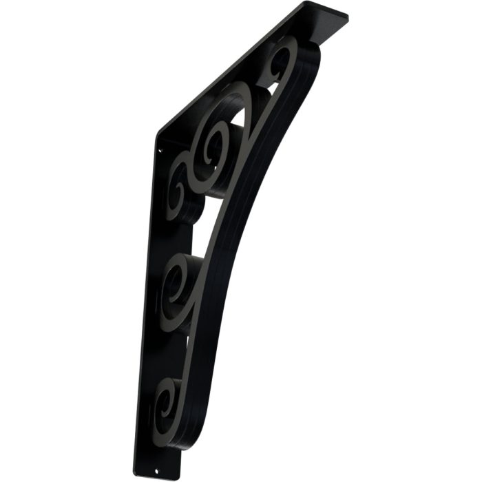 Ekena Millwork Tristan Wrought Iron Bracket - Image 7
