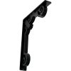 Ekena Millwork Fleur De Lis Wrought Iron Bracket