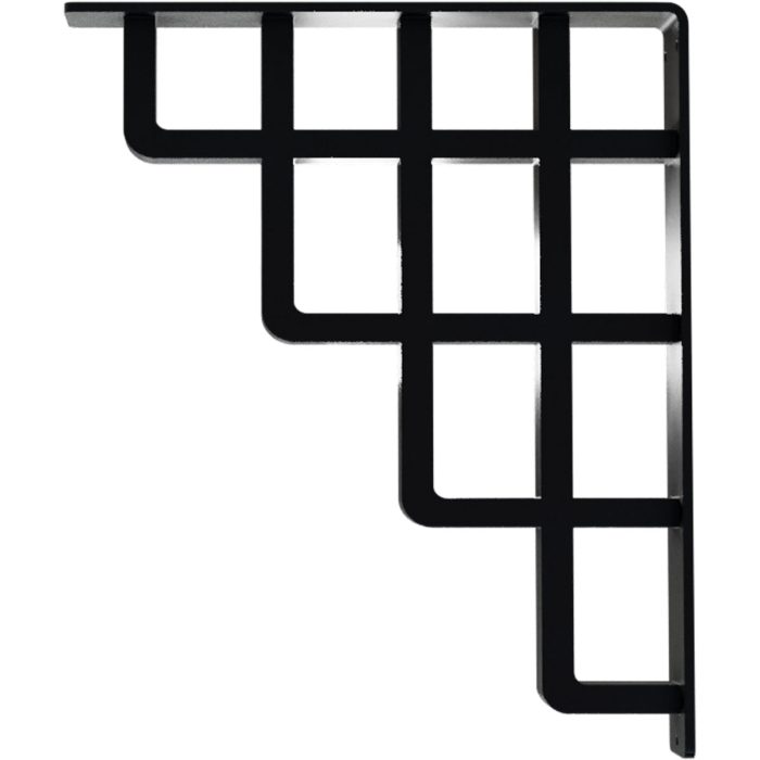 Ekena Millwork Diane Wrought Iron Bracket - Image 6