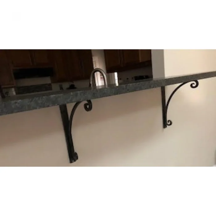 Ekena Millwork Legacy Wrought Iron Bracket - Image 2