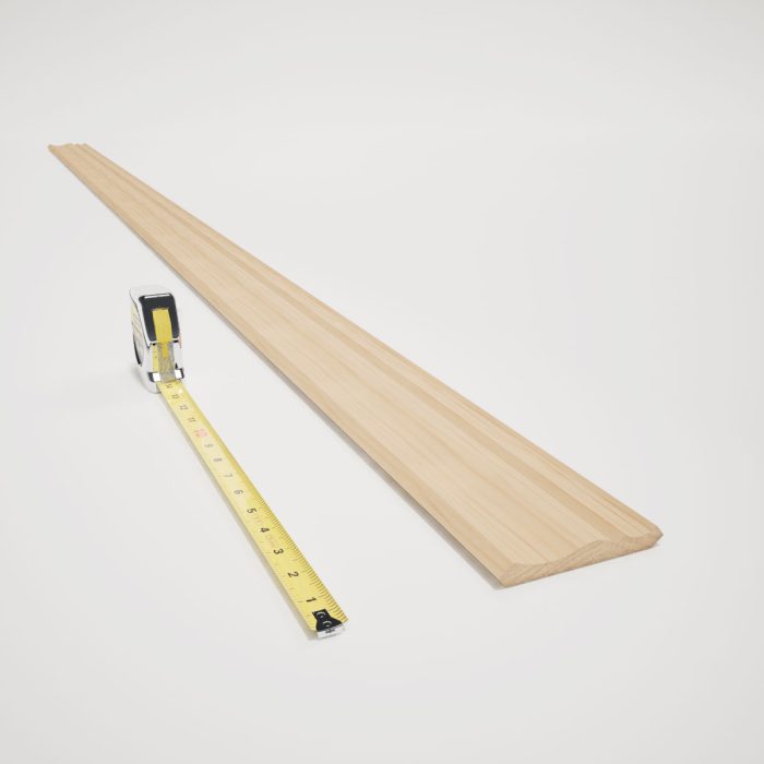 Ekena Millwork WM48 3 11/32"H x 2 5/8"P x 4 1/4"F x 96"L Americraft Solid Hardwood Stain Grade Crown Moulding - Image 6