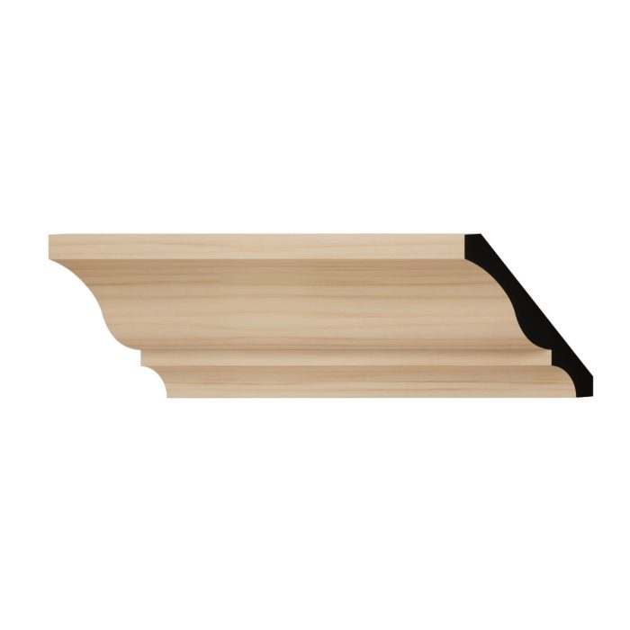 Americraft WM48 Solid Hardwood Stain Grade Crown Moulding