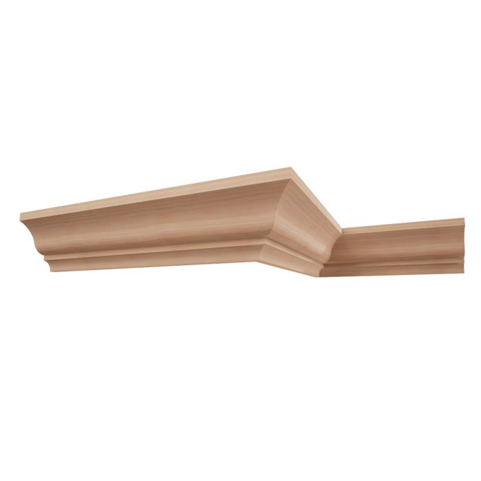 Ekena Millwork WM48 3 11/32"H x 2 5/8"P x 4 1/4"F x 96"L Americraft Solid Hardwood Stain Grade Crown Moulding - Image 21