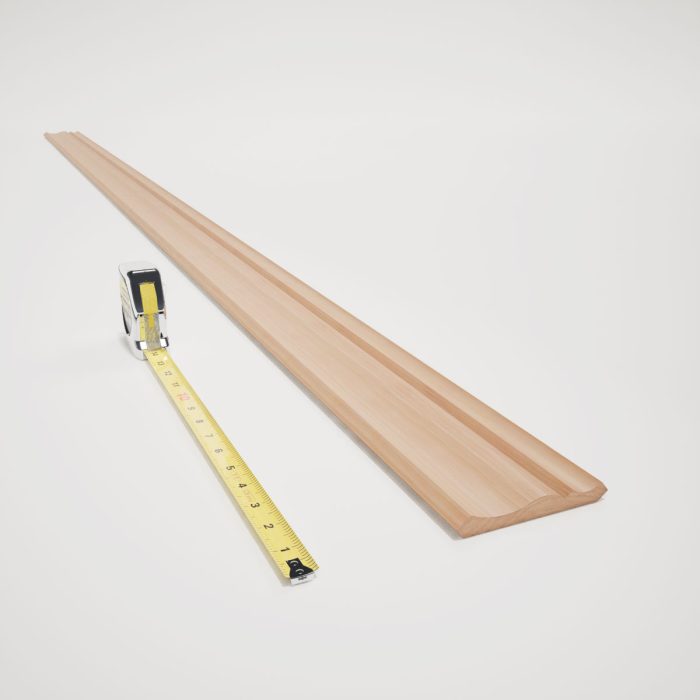 Ekena Millwork WM48 3 11/32"H x 2 5/8"P x 4 1/4"F x 96"L Americraft Solid Hardwood Stain Grade Crown Moulding - Image 25