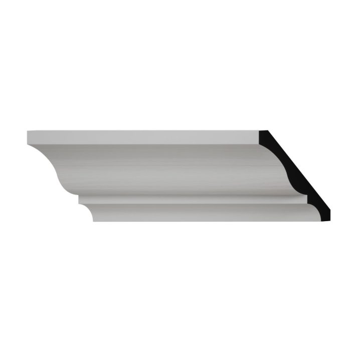 Ekena Millwork WM48 3 11/32"H x 2 5/8"P x 4 1/4"F x 96"L Americraft Solid Hardwood Stain Grade Crown Moulding - Image 45