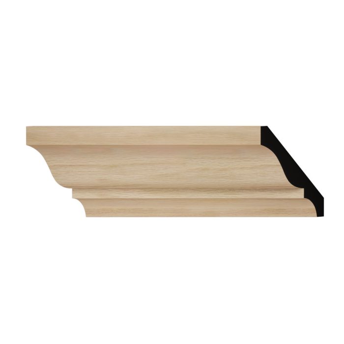 Ekena Millwork WM49 3 11/32"H x 2 5/8"P x 3 5/8"F x 96"L Americraft Solid Hardwood Stain Grade Crown Moulding - Image 14