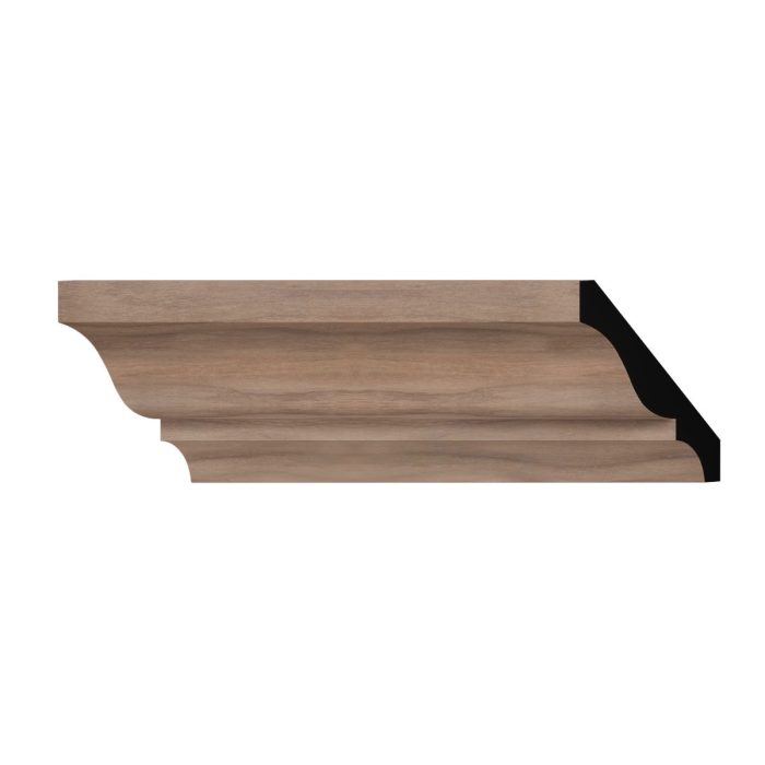 Ekena Millwork WM49 3 11/32"H x 2 5/8"P x 3 5/8"F x 96"L Americraft Solid Hardwood Stain Grade Crown Moulding - Image 32