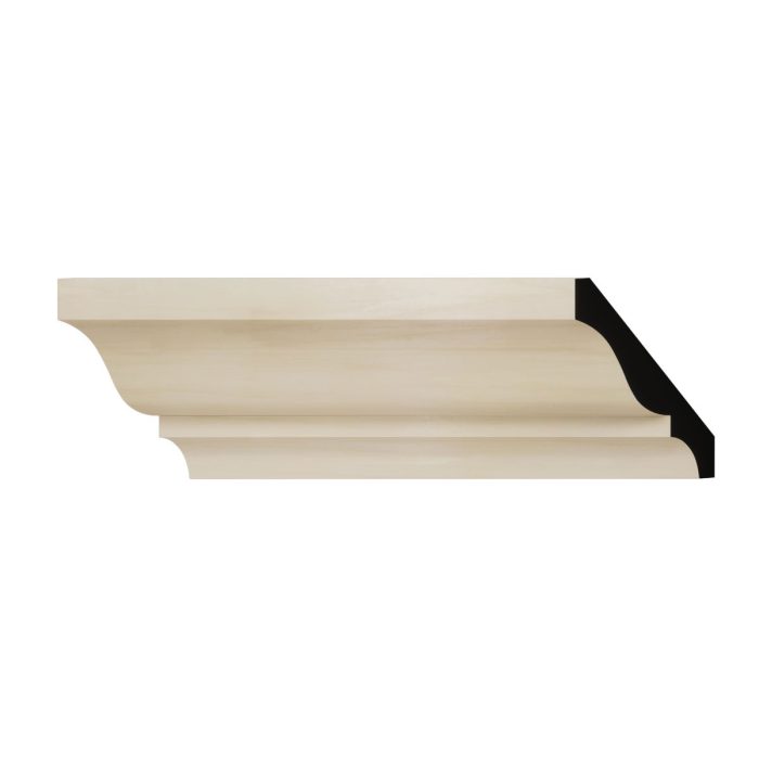 Ekena Millwork WM49 3 11/32"H x 2 5/8"P x 3 5/8"F x 96"L Americraft Solid Hardwood Stain Grade Crown Moulding - Image 38