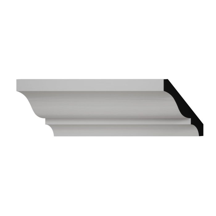 Ekena Millwork WM49 3 11/32"H x 2 5/8"P x 3 5/8"F x 96"L Americraft Solid Hardwood Stain Grade Crown Moulding - Image 44