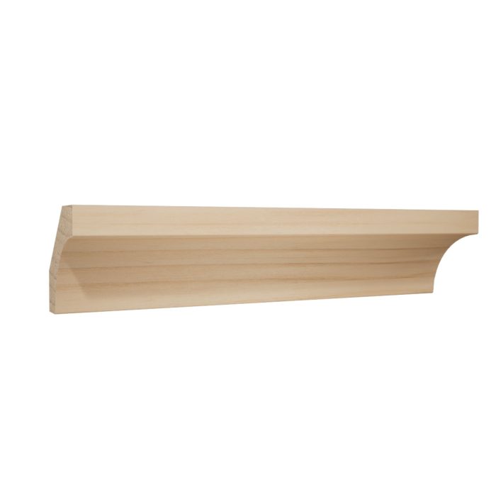 Ekena Millwork WM86 9/16"D x 1 5/8"W x 96"L Americraft Solid Hardwood Stain Grade Cove Moulding - Image 3