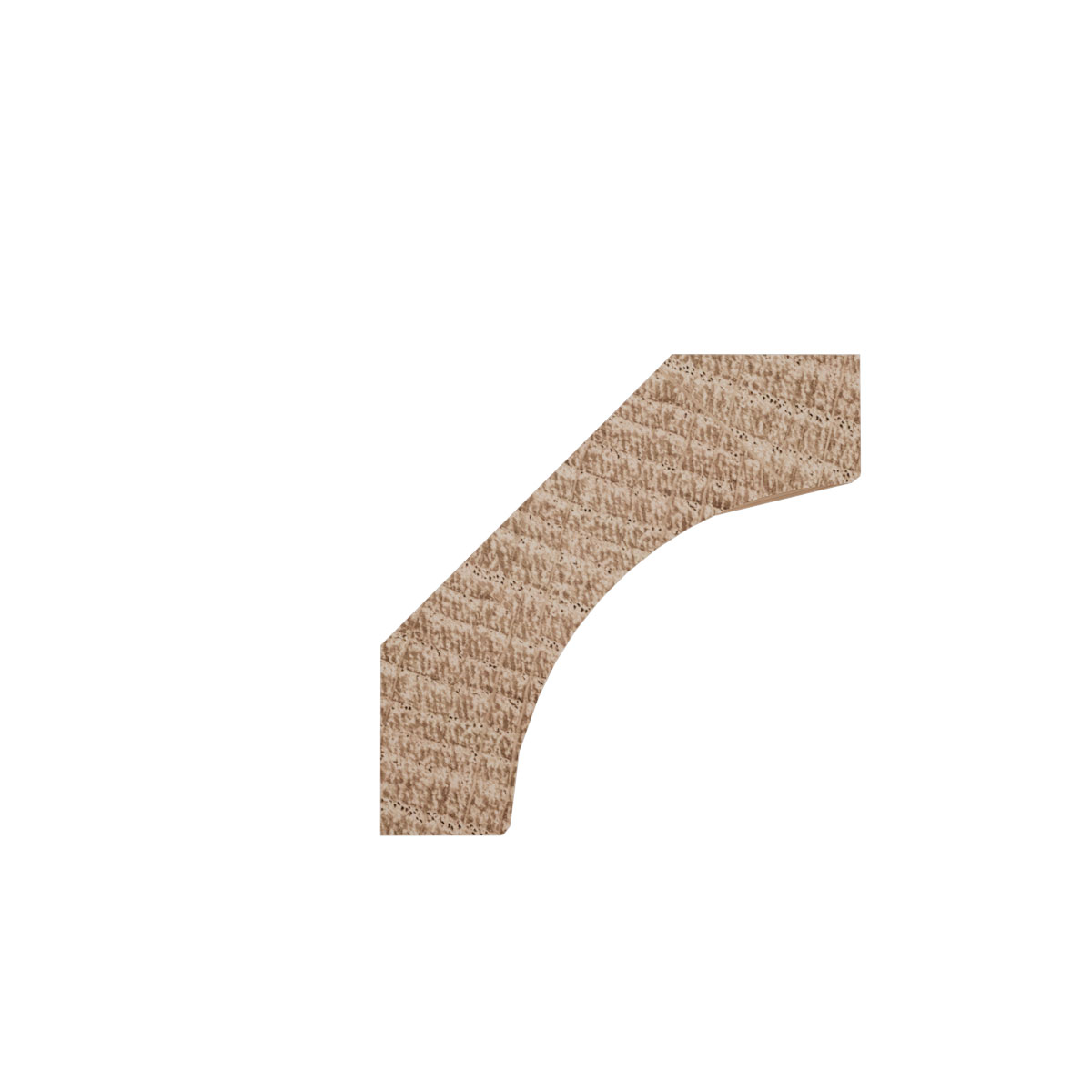 Ekena Millwork WM86 9/16"D x 1 5/8"W x 96"L Americraft Solid Hardwood Stain Grade Cove Moulding - Image 9