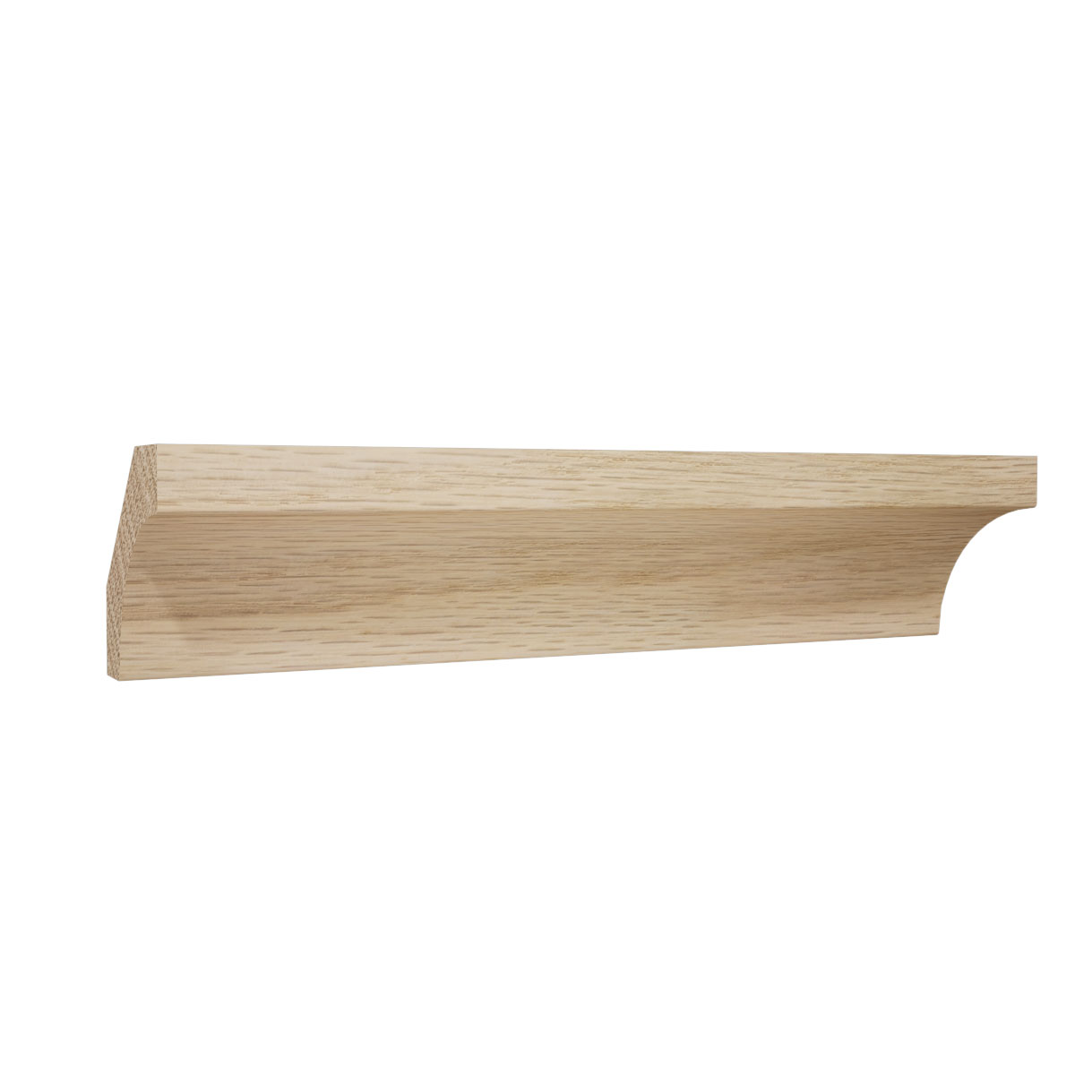 Ekena Millwork WM86 9/16"D x 1 5/8"W x 96"L Americraft Solid Hardwood Stain Grade Cove Moulding - Image 13