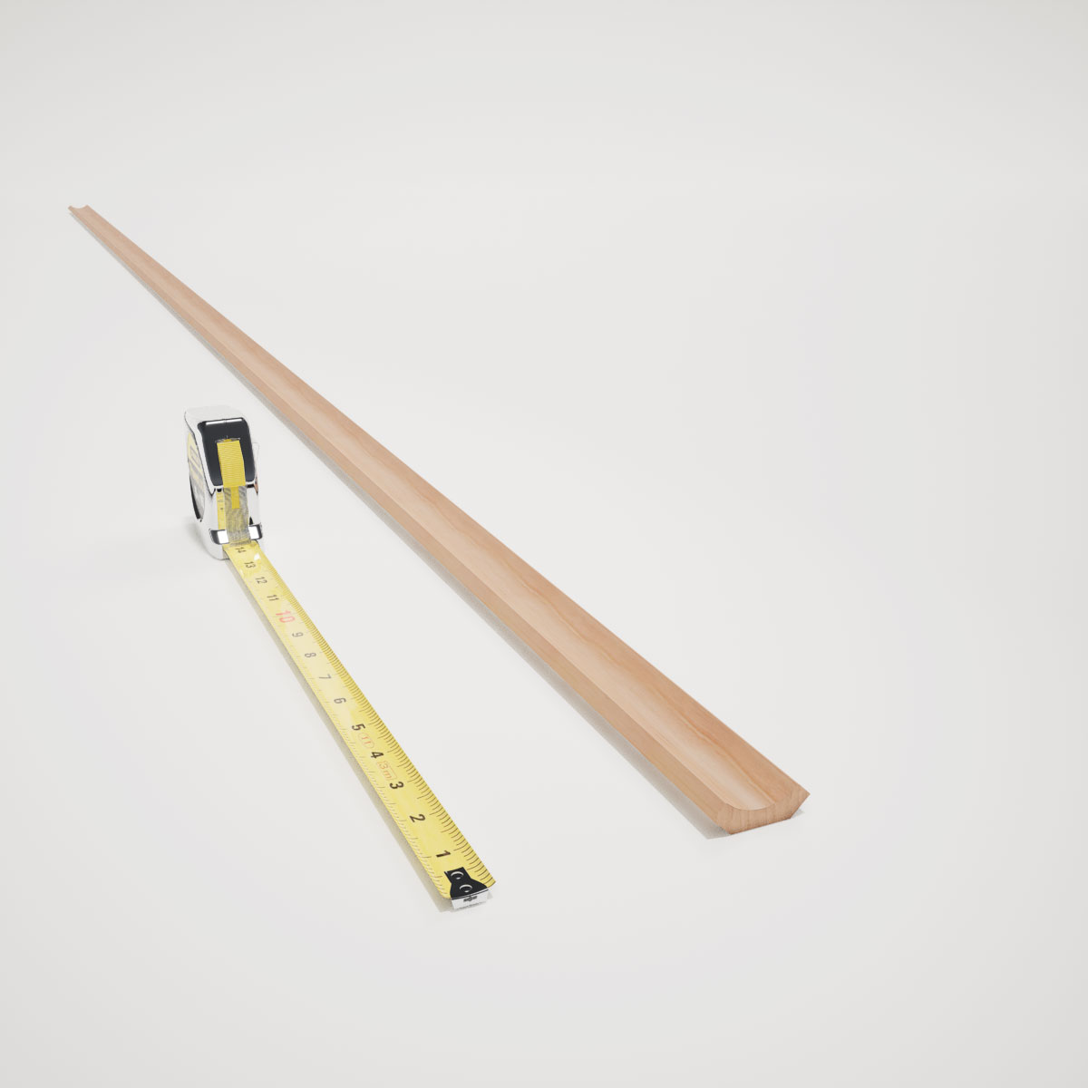 Ekena Millwork WM86 9/16"D x 1 5/8"W x 96"L Americraft Solid Hardwood Stain Grade Cove Moulding - Image 21