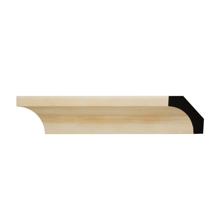 Ekena Millwork WM86 9/16"D x 1 5/8"W x 96"L Americraft Solid Hardwood Stain Grade Cove Moulding - Image 22