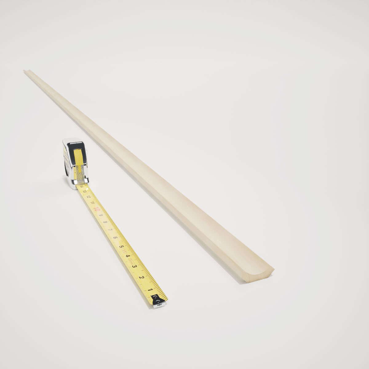 Ekena Millwork WM86 9/16"D x 1 5/8"W x 96"L Americraft Solid Hardwood Stain Grade Cove Moulding - Image 36