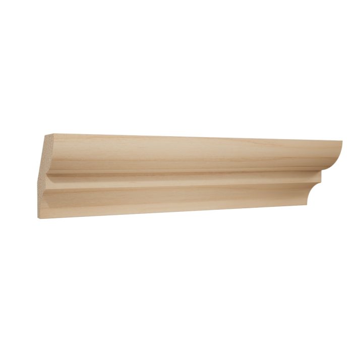 Ekena Millwork WM75 9/16"D x 1 5/8"W x 96"L Americraft Solid Hardwood Stain Grade Bed Moulding - Image 3