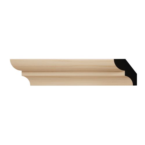 Americraft WM75 Solid Hardwood Stain Grade Bed Moulding